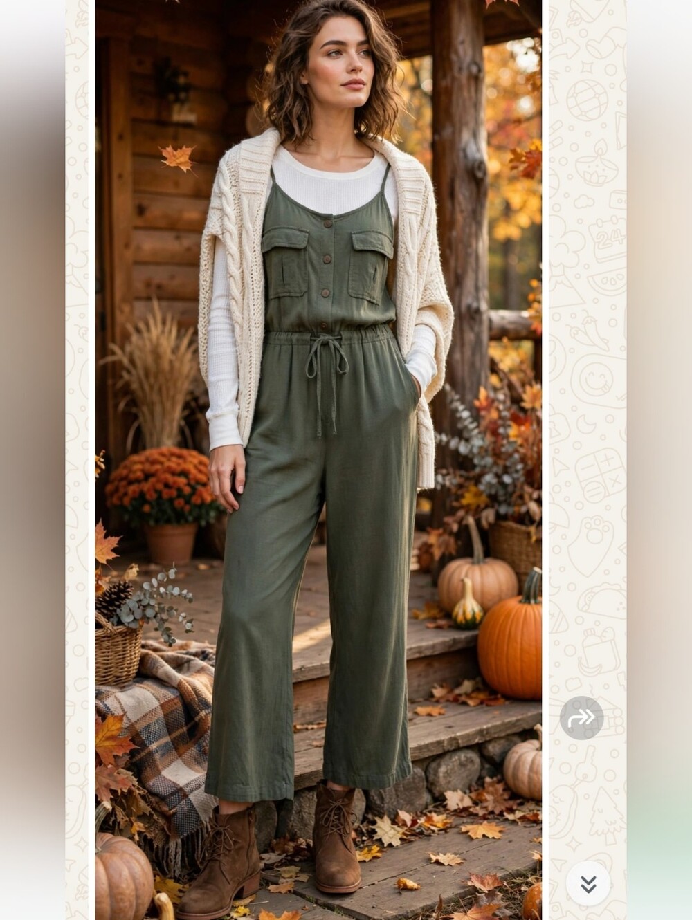 Crop bodysuit military green